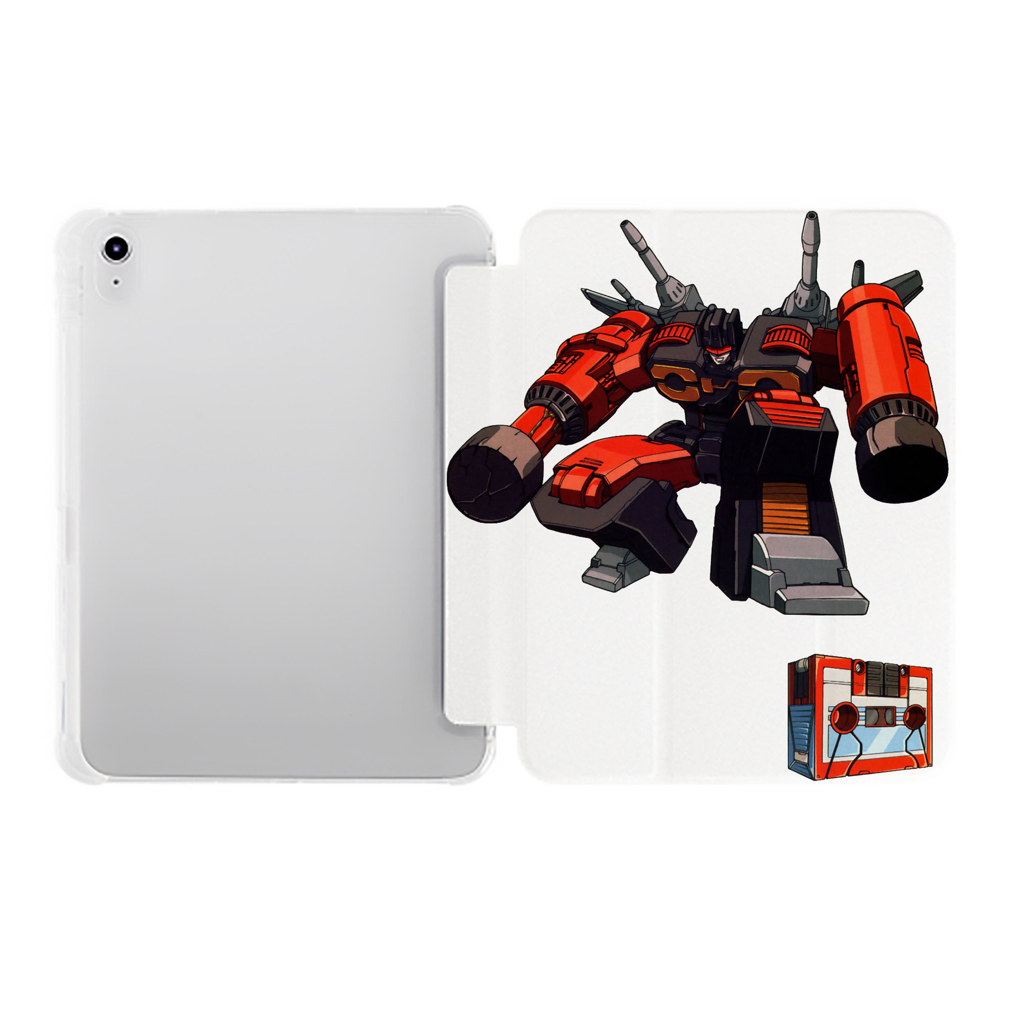 （画像用）  IPad ケース ペン収納付き 三つ折りスタンド PUレザー×シリコン 対応機種9.5/10.5/10.9インチ